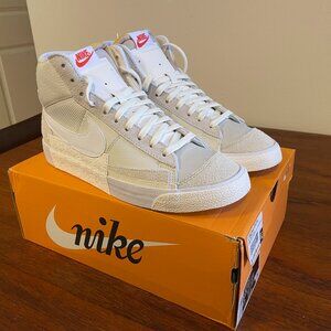 Nike Blazer Mid Pro Club, Light Bone/White-phantom-summit White (Brand New!)